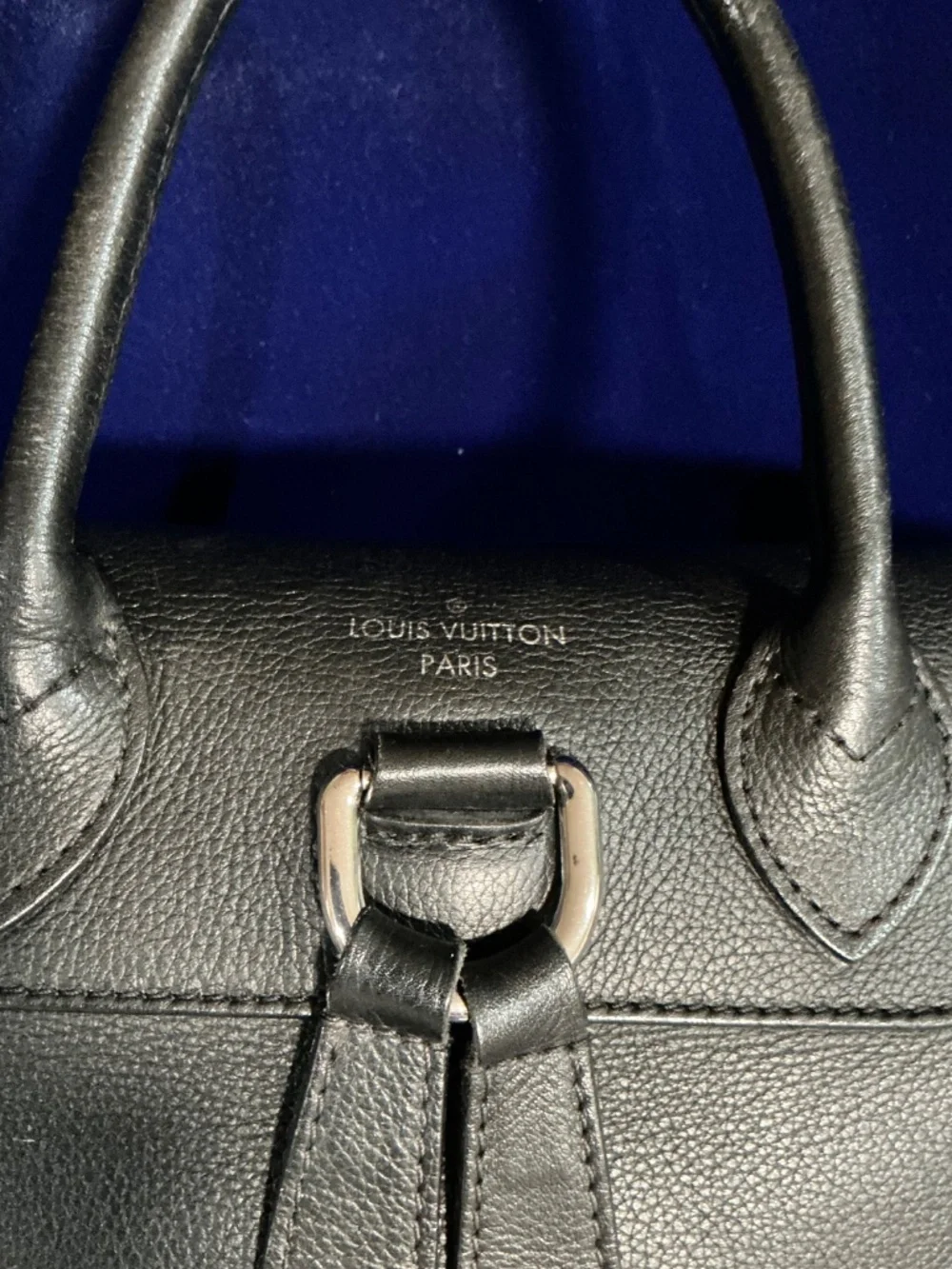 Louis Vuitton Lockme Backpack Taurillon Leather Black Noir